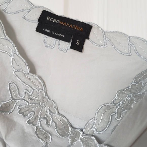 Like New BCBG MAX AZRIA Embroidered Tank/Camisole Top - Local Pickup Available - Picture 6 of 7